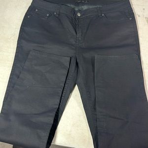 Prana coated denim jeans